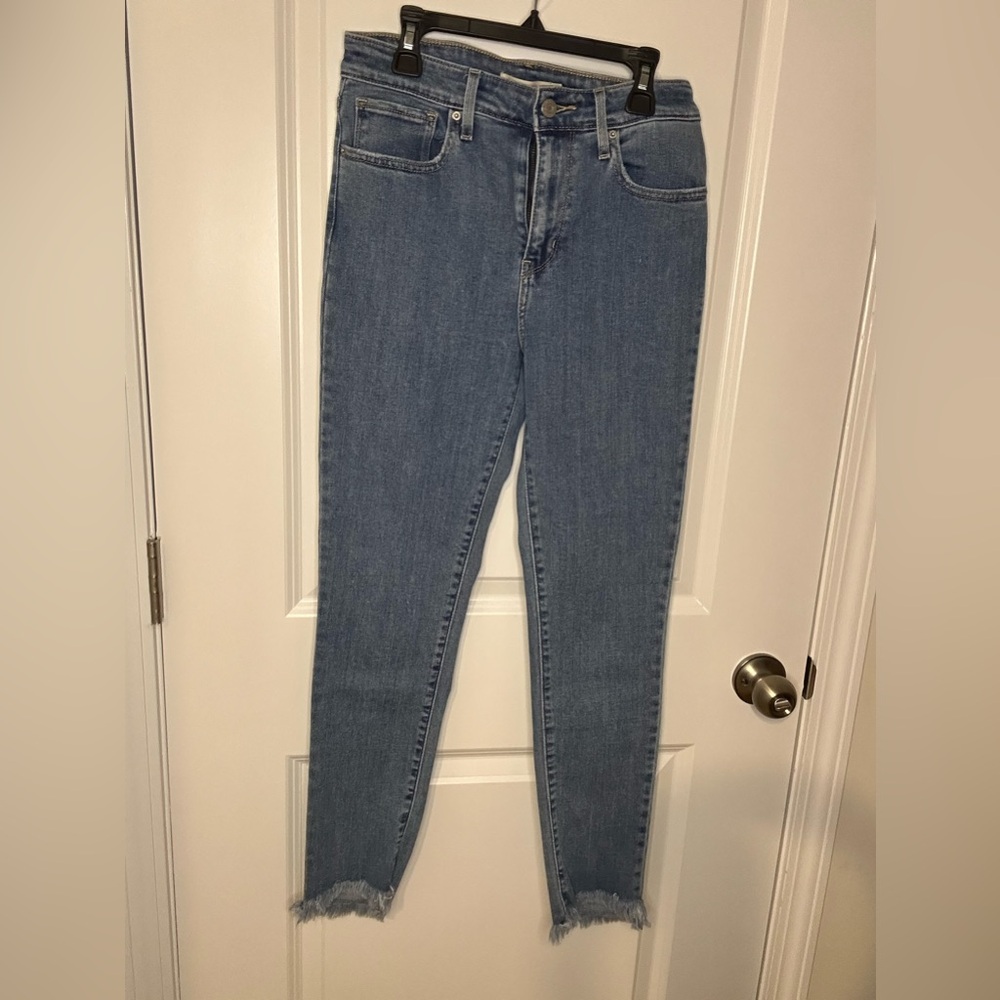 Levi's High Rise 721 Skinny Jeans, size 28